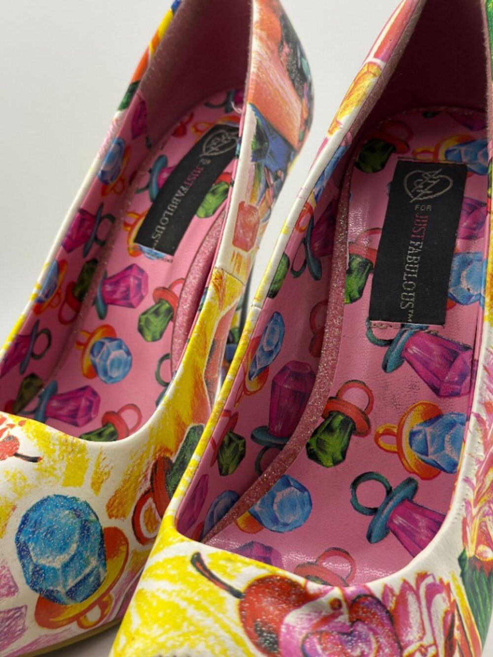 Iron Fist Latisha Wood Sweets for my Sweet Candy Skull High Heels Women (Size 9) - Picture 3 of 6